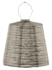 Lumiz Lampion solarny LED w kolorze szarobrązowym - wys. 35 x Ø 40 cm
