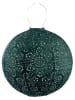 Lumiz LED-Solarlaterne ''Fiore Rond'' in Grün - Ø 40 cm