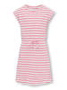 KIDS ONLY Kleid "May" in Rosa/ Weiß