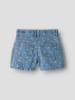 name it Spijkershort "Rose" - mom fit - blauw