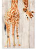 little nice things Druk "Giraffe" na drewnie - 40 x 60 cm