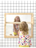 Folkifreckles Wandspiegel "Montessori" in Natur - (B)75 x (H)65 cm