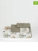 Really Nice Things 3-delige handdoekenset "Trees" beige/meerkleurig