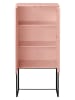little nice things Highboard ''Lennon'' in Rosa - (B)75 x (H)164 x (T)30 cm