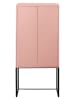 little nice things Highboard "Lennon" lichtroze - (B)75 x (H)164 x (D)30 cm