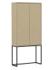 little nice things Highboard ''Lennon'' in Beige - (B)75 x (H)164 x (T)30 cm