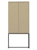 little nice things Highboard "Lennon" beige - (B)75 x (H)164 x (D)30 cm