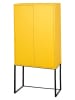 little nice things Highboard ''Lennon'' in Gelb - (B)75 x (H)164 x (T)30 cm