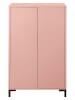 little nice things Highboard ''Verner'' in Rosa - (B)75 x (H)112,5 x (T)40 cm