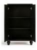 little nice things Highboard ''Marcus'' in Schwarz/ Gelb/ Blau - (B)75 x (H)127 x (T)45 cm