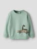 name it Sweatshirt "Barlas" groen