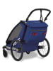 Fuxtec Fahrradanhänger "2-Sitzer FX-FA1" in Blau