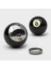 SuckUK Flaschenöffner ''8 Ball'' in Schwarz - Ø 5,8 cm