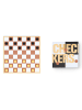 SuckUK Brettspiel ''Checkers'' in Orange/ Creme - ab 8 Jahren