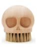 SuckUK Szczotka "Skull Brush" w kolorze beżowym - Ø 5,6 cm