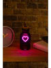 SuckUK Dekoracyjna lampa LED "Love Poison" w kolorze czarnym - wys. 13,3 x Ø 6,5 cm