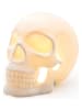 SuckUK Led-tafellamp ''Skull'' wit - (B)12 x (H)15 x (D)19 cm