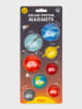 SuckUK Magnesy (8 szt.) "Solar System" w różnych kolorach