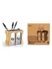 SuckUK Penhouder ''Sharpener'' beige - (B)8,5 x (H)12 x (D)8,5 cm