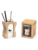 SuckUK Penhouder ''Sharpener'' beige - (B)12,6 x (H)12 x (D)8,2 cm