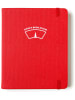 SuckUK Küchenwaage ''Cook's Book'' in Rot - (B)15,5 x (H)18,9 x (T)2,4 cm