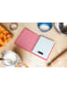 SuckUK Küchenwaage ''Cook's Book'' in Rot - (B)15,5 x (H)18,9 x (T)2,4 cm