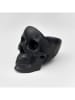 SuckUK Decoratieve schaal ''Skull Tidy'' zwart - (B)12,5 x (H)21,5 x (D)16 cm