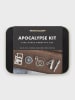 Luckies Original 6tlg. Notfall-Set ''Apocalypse Kit'' in Schwarz