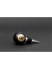 Luckies Original Flaschenverschluss ''Drinks Break8-ball'' in Schwarz/ Gold - (L)10 cm