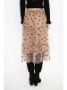 ASSUILI Spódnica w kolorze jasnobrązowym