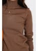 ASSUILI Rollkragenpullover in Braun