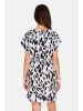 ASSUILI Kleid in Weiß/ Schwarz