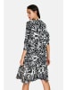 ASSUILI Sukienka w kolorze czarno-białym