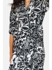 ASSUILI Kleid in Schwarz/ Weiß
