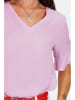 ASSUILI Bluse in Flieder