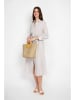 ASSUILI Kleid in Beige