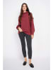 ASSUILI Pullover in Bordeaux