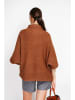 ASSUILI Pullover in Braun