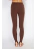 ASSUILI Legginsy w kolorze jasnobrązowym