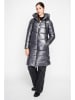 ASSUILI Płaszcz pikowany w kolorze szarym