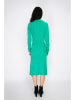 ASSUILI Gebreide jurk groen