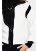 ASSUILI Cardigan in Weiß/ Schwarz