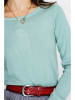 ASSUILI Trui turquoise