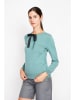 ASSUILI Pullover in Türkis