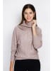 ASSUILI Pullover in Taupe