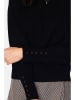 ASSUILI Pullover in Schwarz
