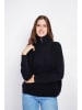 ASSUILI Pullover in Schwarz