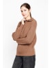 ASSUILI Pullover in Camel