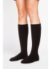 ASSUILI Kniestrümpfe in Schwarz
