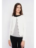 ASSUILI Cardigan in Weiß